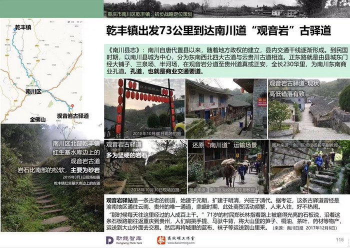 南川乾丰镇茶产业升级 南川东街改造升级 南川区城市定位策划 动能智库，戴欣明工作室，深圳市前海动能投资有限公司战略定位策划的项目 《永隆上河》在重庆南川区金佛山麓永隆山上落地 永隆山上谱新曲 红色文旅小镇合作三合一模式 风过南川留药香 公务南川出南粤 四季康养文旅小镇落地惠州 《贵山行旅》、《上河行旅》四季康养产业项目合作价值：三合一模式 动能智库版权系统 中国“四季康养文旅小镇”示范区，动能智库·前海四季康养管理（深圳）有限公司策划 南川永隆上河 酒肆小馆彻夜述 大碗啤酒思酒肆 祝屋巷驴窝酒馆 酒肆街惠